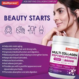 विटामिन सी के साथ OEM Hydrolyzed कोलेजन पेप्टाइड्स Hyaluronic एसिड घास-फेड गैर GMO बहु पेप्टाइड्स कोलेजन पाउडर