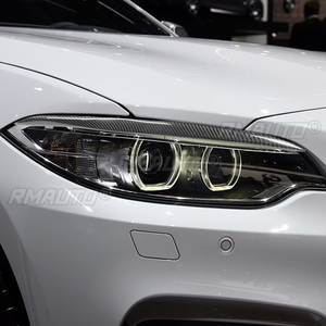 Cubiertas Decorativas para Faros Delanteros de Fibra de Carbono para BMW F87 M2 F22 F23 218i 220i 228i M235i M240i M Sport Coupe 2014-2019 - Product Image 5