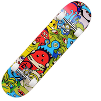 Ventes chaudes de skateboards personnalisés fabriqués en Chine avec des roues colorées, vente en ligne de skateboards pour enfants, équipement de fitness