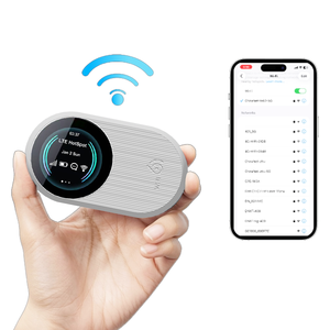 GISENTEC M10 Pro, Router Wi-Fi Portátil LTE Económico, Doble Banda 2.4G 5G, WiFi 6, con Tarjeta SIM 4G, Dispositivo de Internet Móvil para Viajes - Product Image 1