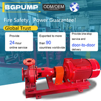 Ensemble de pompe à eau centrifuge à haute pression à moteur diesel pour la lutte contre l'incendie, 20 ch, 50 ch, pompe à incendie et pompe jockey