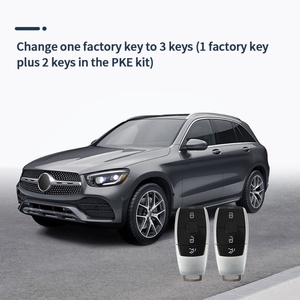Kit clé intelligente EasyGuard PKE compatible avec Benz avec bouton de démarrage à pression d'origine, entrée sans clé DC12V, mode valet/paramétrage de verrouillage/déverrouillage - Product Image 4