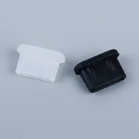 Bouchons anti-poussière en silicone Type C Port de charge Protecteur Bouchon Couvercle pour Iphone 15 Pro Max 15 Plus Samsung Xiaomi Bouchon anti-poussière