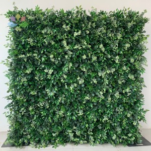 L06767 Vente en gros pas cher Prix Mariage Soie Artificielle Rouge Rose Bourgogne Rose Blanc Vert Toile de Fond Fleur Mur Pour Décoration - Product Image 2