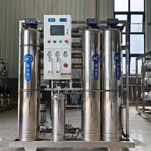 Usine de traitement d'eau potable purifiée 2000 LPH / Système de dessalement par osmose inverse 2T / Purificateur d'eau 2000 LPH / Eau déionisée portable - Product Image 2