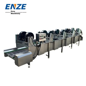 Trung Quốc thảo dược làm sạch máy sấy PLC ngâm hạt tiêu cắt nhỏ măng sấy dòng bảo quản trái cây hạt dẻ làm sạch - Product Image 2