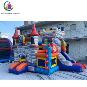<span class=keywords><strong>Castillo</strong></span> Inflable con Tobogán y Temas Personalizados, Casa Inflable al por Mayor, Inflables para Alquiler - Product Image 3