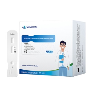 Wiz Factory Direct One Step <strong>Dengue</strong> IgG IgM <strong>Rapid</strong> <strong>Test</strong> <strong>Kit</strong> Antibody 25 <strong>Kits</strong> Manual Operation Blood Sample Reagent - Product Image 4