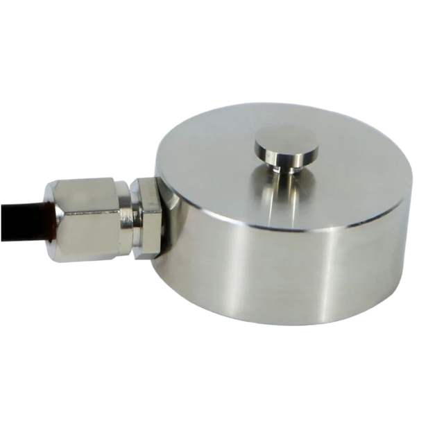 LOCOSC High-Precision Button Load Cell 1-10T Micro Compression Sensor Screw Hole Fixed Installation for Force