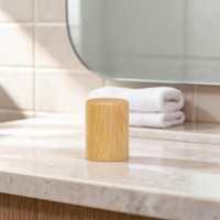 Bouteille de parfum vide carrée suspendue pour voiture, bureau, chambre, avec bouchon en bois, diffuseur d'arômes au design unique