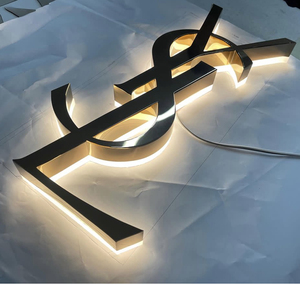 <span class=keywords><strong>Letras</strong></span> de metal dorado, letreros de tienda de negocios, <span class=keywords><strong>letras</strong></span> acrílicas 3D, letreros de logotipo de negocios LED, letreros electrónicos para exteriores - Product Image 4
