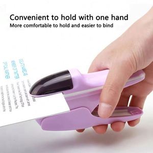 Engrapadora de Escritorio Inteligente para Oficina y Hogar, Diseño sin Grapas, Carga USB, Portátil, para Encuadernar 8 Hojas, Documentos Escolares y Boletos - Product Image 5