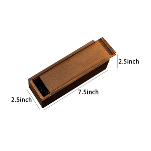 Boîte en bois de bijoux de cadeau d'huile essentielle de parfum à l'<span class=keywords><strong>ancienne</strong></span> de haute qualité de logo personnalisé boîte de rangement en bois de cadeau de bricolage de <span class=keywords><strong>vin</strong></span> - Product Image 6