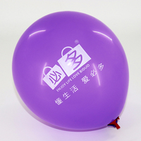 Ballon gonflable à l'hélium bleu personnalisé avec logo imprimé, prix d'usine