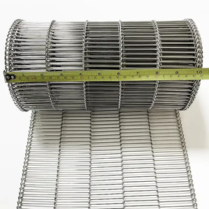 Yüksek kaliteli metal konveyör bant gıda üretimi için son derece nefes paslanmaz çelik 304 çikolata konveyör bant - Product Image 3