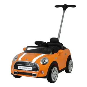 รถมินิคูเปอร์ขี่ได้3-in-1สำหรับเด็ก, แบตเตอรี่รถขับเคลื่อนสำหรับเด็กอายุ2-4ปี - Product Image 2