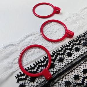 Accessoires de jarretière en acier inoxydable avec anneaux en forme de O de 26mm et couleur or rose Anneau et curseur de soutien-gorge de couleur personnalisée - Product Image 2