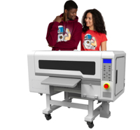 Imprimante DTF automatique A3 XP600 avec encre à sublimation éco-solvant, UV et pigment, nouveau shaker à poudre pour l'impression sur T-shirt