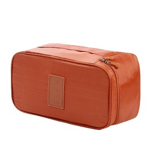 Sac de rangement pour soutien-gorge de voyage, trousse de toilette rectangulaire portable en polyester pour le rangement en voyage - Product Image 4