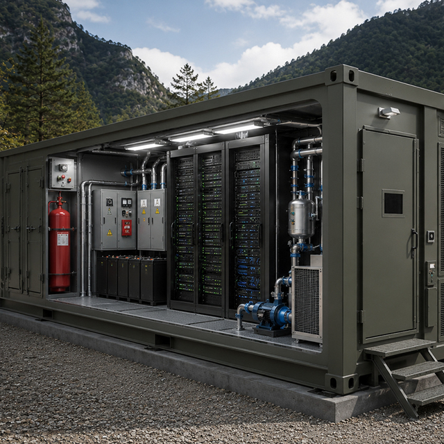 Explosion-proof BRM bunker data center Containerized Prefabricated Site 20ft 40ft Modular Data Center