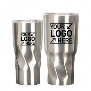 Custom Logo 30 oz 20 oz Beer Stainless Steel <b>Double</b> <b>Wall</b> Twisty Tumbler Insulated Vacuum 20oz 30oz Travel Coffee <b>Mug</b> with Lid - Product Image 1