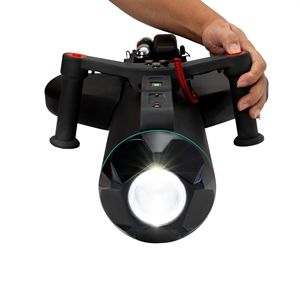 Propulsor Sumergible Subacuático <span class=keywords><strong>de</strong></span> 1500W con Bomba <span class=keywords><strong>de</strong></span> Chorro, 15 kg <span class=keywords><strong>de</strong></span> Empuje, Reflector, Flotación Asistida por GPS, para Buceo, Pesca, Caza y Espeleología - Product Image 4