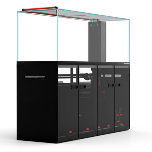 Acuario de Cristal Elegante y Grande con Filtro para Peces Agresivos, Diseño Cuadrado para Sala de Estar, 220v - Product Image 5