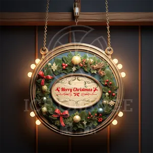 Merry Christmas Wreath Led Sign Merry Christmas Metal Sign For Front Door Merry Christmas Wreath Sign
