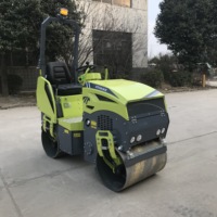 Compacteur routier hydraulique vibrant à tambour simple ou double ST1000, 1 tonne, 3,5 tonnes, moteur diesel, pour le compactage de l'asphalte