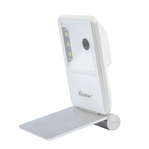 접이식 2700mAh 대용량 배터리 2D 데스크탑 무선 BT 바코드 스캐너 슈퍼마켓 QR 코드 스캔 리더 - Product Image 3