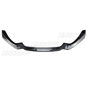 Pour BMW Série 1 F20 F21 2015~2019 LCI 116i 118i 120i M135 M140i M-Pack Style Lame de pare-chocs avant de voiture, séparateur et spoiler - Product Image 3