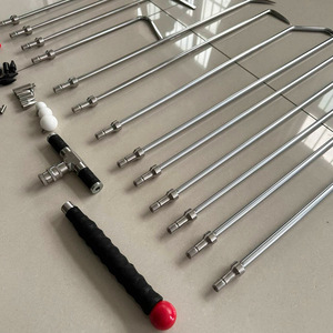 Kit de 13 crochets rapides interchangeables en acier de qualité professionnelle pour réparation de bosses de voiture <span class=keywords><strong>Tesla</strong></span>, tête M8, outil de tôlerie - Product Image 5