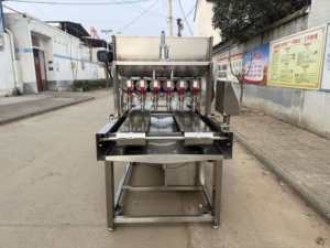 Machine de remplissage quantitative pneumatique automatique de haute précision à 6 têtes de la marque HZ, équipement de remplissage de barils de grande capacité pour - Product Image 5