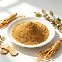 Extrait de racine de ginseng naturel, poudre de ginsénosides standardisée, qualité alimentaire, extrait de ginseng en vrac, vente en gros d'extrait de ginseng