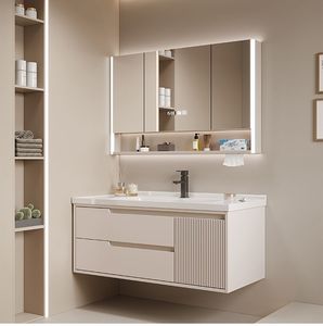 Bathroom Led Medicine Cabinet With <b>Mirror</b> Anti Fog Dimmable Light Color Adjustment Wall Mounted - Product Image 4