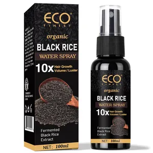 Hair Loss Treatments Black Rice Water Leave in Hair Growth Spray for Women and Men -739129