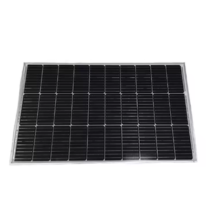 100 wát panel năng lượng mặt trời Mono nửa cắt tế bào 100 Watt 12V panel năng lượng mặt trời mô-đun kính đôi khung màu trắng cho Roof Mount hệ thống - Product Image 3