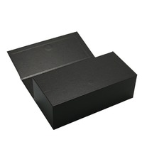 Étui à lunettes noir 2025 personnalisable, boîte d'emballage pour lunettes, sac de rangement pour lunettes de soleil avec logo personnalisé