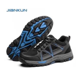 JIANKUN-Zapatos de seguridad para correr, zapatillas de deporte cómodas antiperforación con punta de acero, entrega rápida en 48 horas, zapatos de trabajo CE - Product Image 1