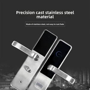 Thông Minh Điện tử Swipe thẻ cảm biến hệ thống khóa cửa cho căn hộ khách sạn cửa gỗ hợp kim nhôm đám mây lưu trữ dữ liệu - Product Image 3
