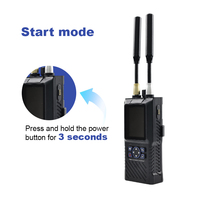 Détecteur de drone FPV portable, intercepteur vidéo, détecteur de signal RF 0-8 GHz, détecteur de signal de drone, antidrones, détecteur de signal UAV portable