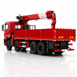 Camion grue de chantier CLW 31T GVW, grue montée sur camion pour la logistique de construction - Product Image 6
