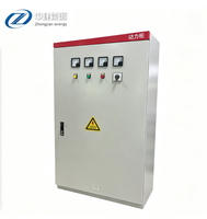 Armoire de distribution électrique complète personnalisée avec coffret de commande électrique 200A/32A AC en acier pour système de démarrage progressif de pompe à eau et ventilateur