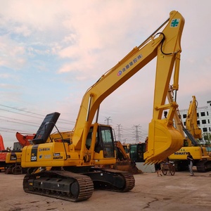 รถขุดโคมัตสึ PC220-7 มือสองจากญี่ปุ่น น้ำหนัก 22 ตัน รถขุดขนาดเล็ก โคมัตสึ PC220-7 มือสองสำหรับขาย ผลิตในญี่ปุ่น รถขุดตีนยาง PC220-7 - Product Image 1