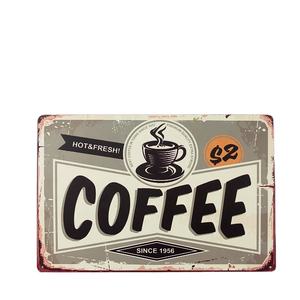 Venta al por mayor Vintage de Metal Retro estaño signos para salón de peluquería tienda de decoración de placas de estaño mezclado con muchos diseños - Product Image 1