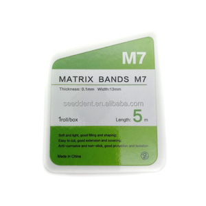 M7 banda dentaria matrice Te-flon tipo rotolo matrice dentaria bande per odontoiatria strumento - Product Image 2