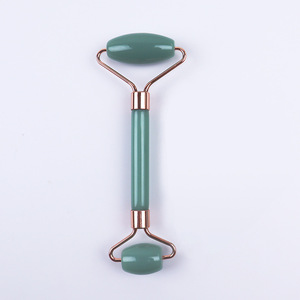 Green <strong>Pink</strong> <strong>Jade</strong> Roller Resin Private Label Facial Anti Aging Resin <strong>Pink</strong> Face Roller and Gua Sha for Face - Product Image 5