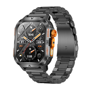 Montre connectée de sport HT49 pour l'extérieur, design triple protection, appels Bluetooth, suivi de la fréquence cardiaque, de l'oxygène sanguin et de la santé - Product Image 3