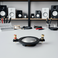 Bobine vocale de tweeter en polymère titane de 44,4 mm 8 ohms pour pièces audio de moniteur de studio et home cinéma