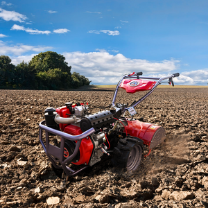 Microcultivador Diésel Manual de Uso Agrícola, Tractor Autopropulsado de Alta Resistencia, Multifuncional para Preparación de Terrenos - Product Image 5